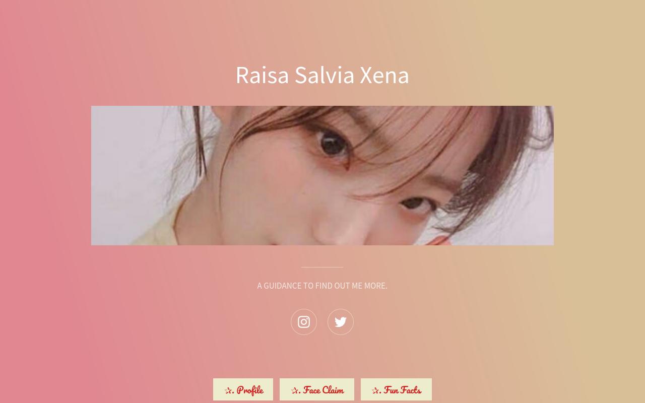 Carrd profile picture for @raisa